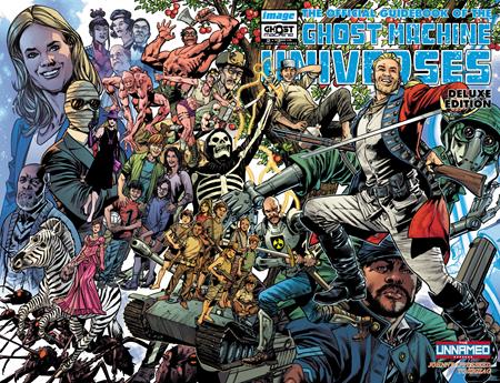 GHOST MACHINE THE OFFICIAL GUIDEBOOK #2 (OF 5) CVR B BRYAN HITCH & BRAD ANDERSON WRAPAROUND VAR (Backorder, Allow 4-5 Weeks) | IMAGE COMICS | Comicbookeroo