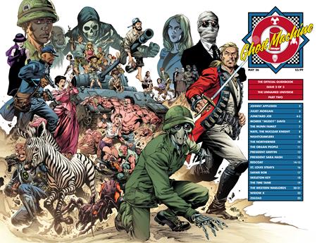 GHOST MACHINE THE OFFICIAL GUIDEBOOK #2 (OF 5) CVR C IVAN REIS & DANNY MIKI WRAPAROUND VAR (Backorder, Allow 4-5 Weeks) | IMAGE COMICS | Comicbookeroo