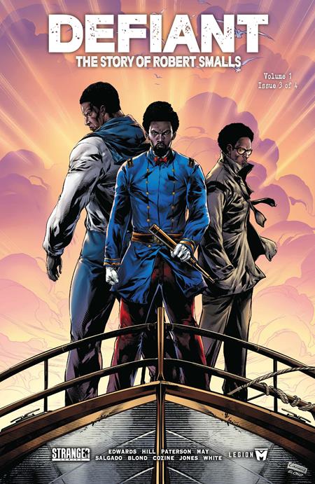 DEFIANT THE STORY OF ROBERT SMALLS #3 (OF 4) CVR A CAANAN WHITE Previously Solicited Thru Diamond Allocations May Occur (24 Jun Release)