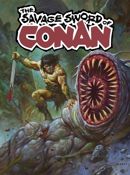 SAVAGE SWORD OF CONAN #14 CVR C ALEX HORLEY FOIL VAR