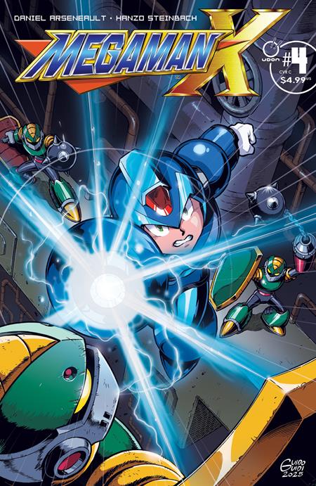 MEGA MAN X #4 (OF 5) CVR C GUIDO GUIDI VAR (Backorder, Allow 4-5 Weeks)
