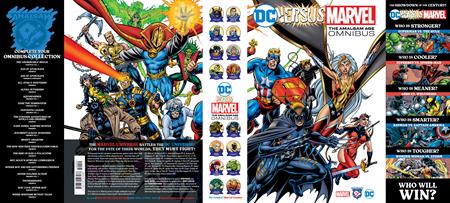 DC VERSUS MARVEL THE AMALGAM AGE OMNIBUS HC DAVE GIBBONS CVR (24 Sep Release) - Comicbookeroo