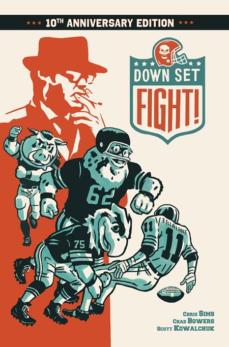 DOWN SET FIGHT 10TH ANNIVERSARY EDITION HC (Backorder, Allow 4-5 Weeks) - Comicbookeroo