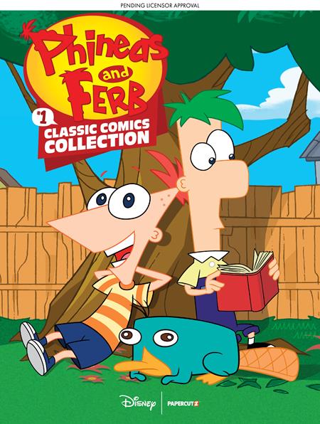 PHINEAS AND FERB CLASSIC COMICS COLLECTION HC VOL 1 (Backorder, Allow 4-5 Weeks)