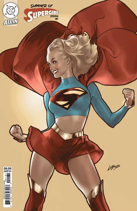 SUMMER OF SUPERGIRL SPECIAL #1 (ONE SHOT) CVR B PABLO VILLALOBOS CARD STOCK VAR (Backorder, Allow 4-5 Weeks)