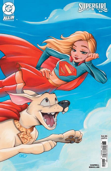 SUPERGIRL #14 CVR D CHRISSIE ZULLO-UMINGA CARD STOCK VAR (THE REIGN OF THE SUPERBOYS) (Backorder, Allow 4-5 Weeks)