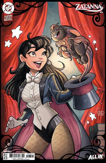 ZATANNA (2026) #3 CVR D CHRISSIE ZULLO-UMINGA CARD STOCK VAR (Backorder, Allow 4-5 Weeks)