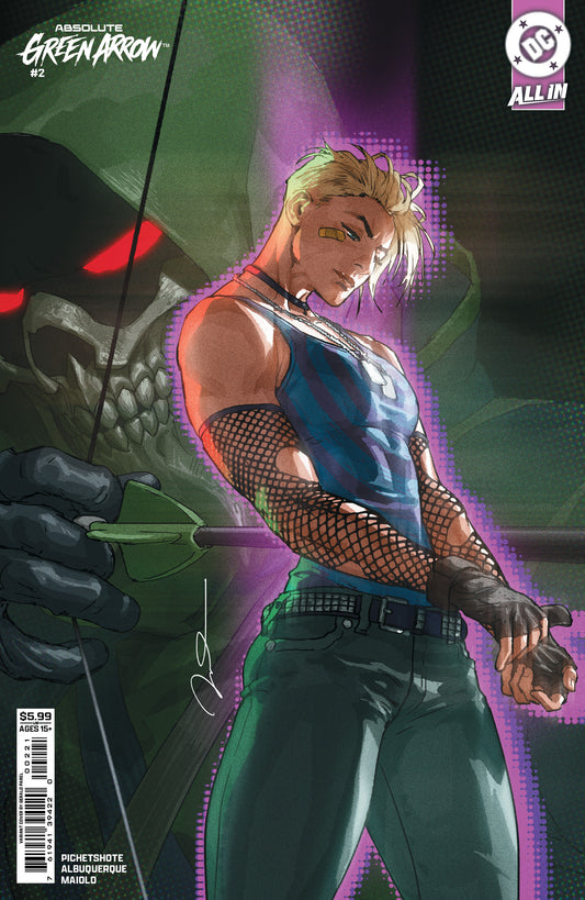 ABSOLUTE GREEN ARROW #2 (OF 6) CVR B GERALD PAREL CARD STOCK VAR (17 Jun Release)