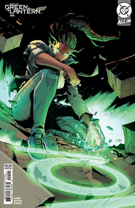 ABSOLUTE GREEN LANTERN #15 CVR B DEXTER SOY CARD STOCK VAR (Backorder, Allow 4-5 Weeks) | DC COMICS | Comicbookeroo