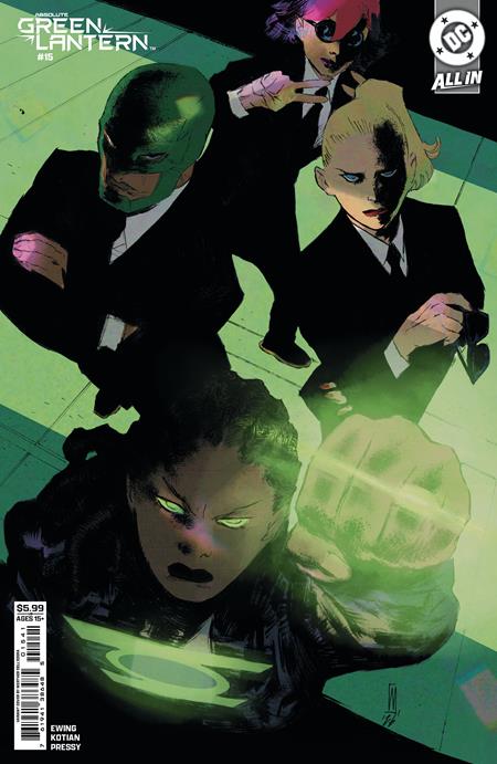 ABSOLUTE GREEN LANTERN #15 CVR D WERTHER DELL EDERA CARD STOCK VAR (Backorder, Allow 4-5 Weeks) | DC COMICS | Comicbookeroo