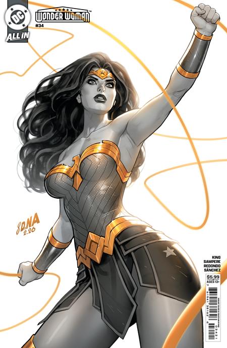 WONDER WOMAN #34 CVR B DAVID NAKAYAMA CARD STOCK VAR (Backorder, Allow 4-5 Weeks)