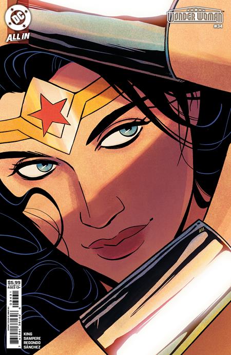 WONDER WOMAN #34 CVR C ANNIE WU CARD STOCK VAR (Backorder, Allow 4-5 Weeks)