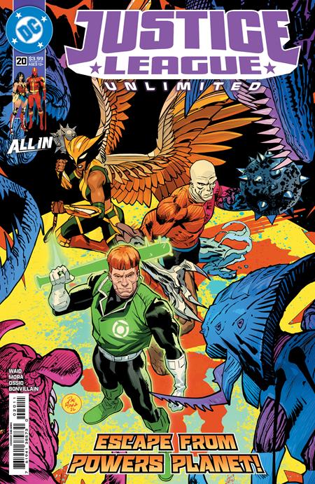 JUSTICE LEAGUE UNLIMITED #20 CVR A DAN MORA (Backorder, Allow 4-5 Weeks)