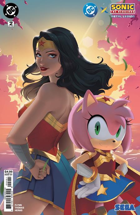 DC X SONIC THE HEDGEHOG THE METAL LEGION #2 (OF 5) CVR B R1C0 CARD STOCK VAR (Backorder, Allow 4-5 Weeks)
