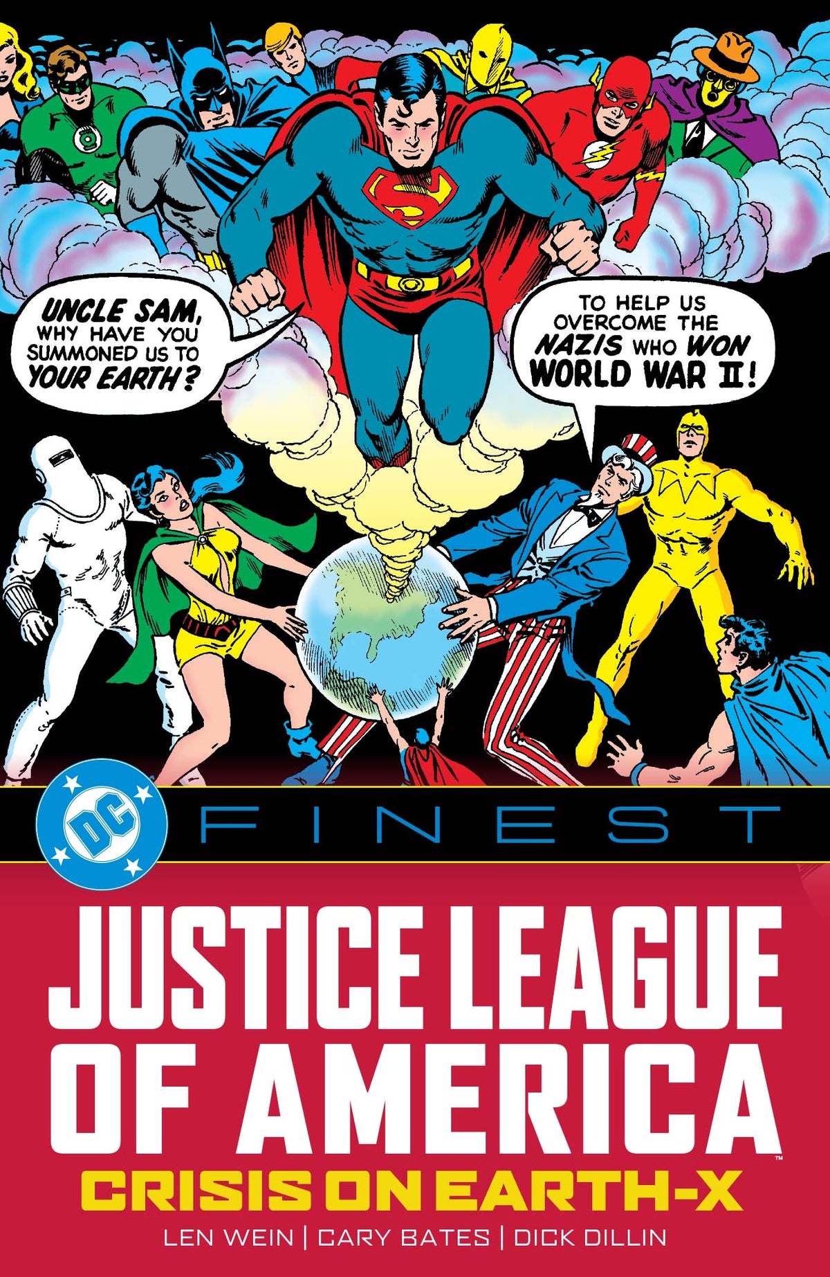 DC FINEST JUSTICE LEAGUE OF AMERICA CRISIS ON EARTH-X TP (Backorder, Allow 4-5 Weeks)