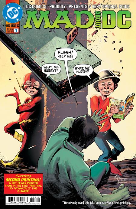 MAD ABOUT DC #1 (ONE SHOT) Second Printing Cvr A Rafael Albuquerque (Backorder, Allow 4-5 Weeks)