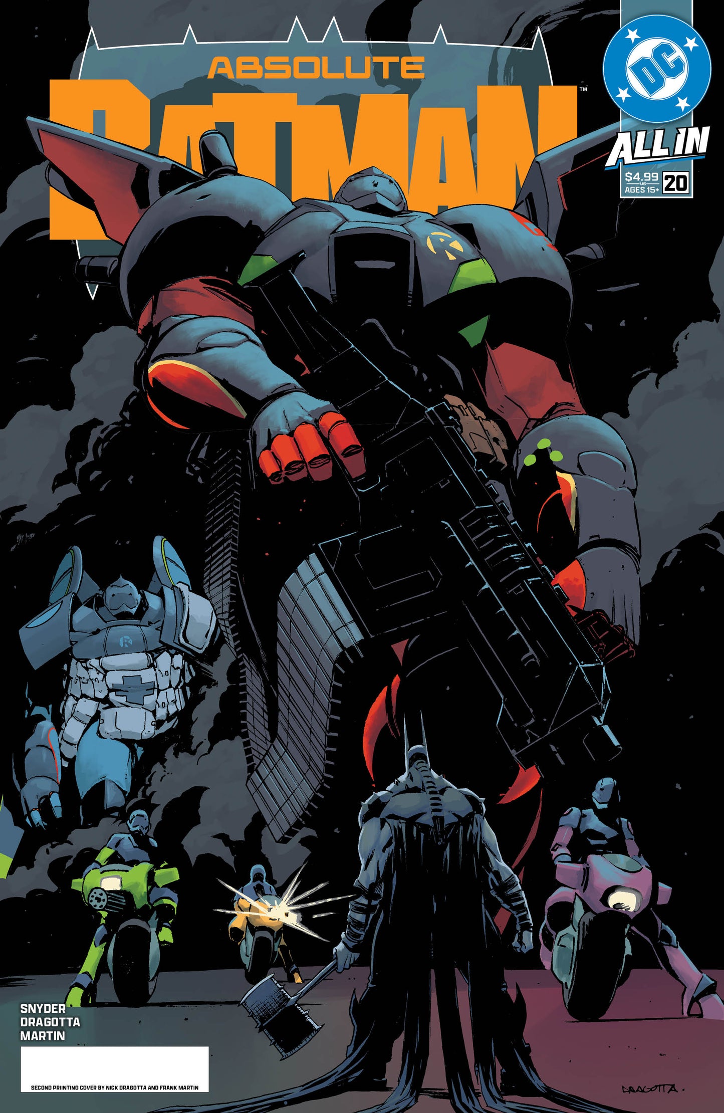 ABSOLUTE BATMAN #20 Second Printing (Limit 1 per person)
