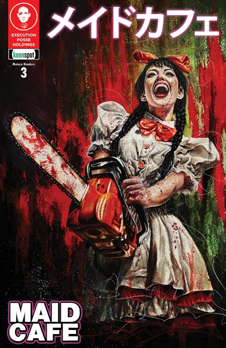MAID CAFE #3 CVR C NAOMI GRIFFIN MANS LAUGHTER VAR (Backorder, Allow 4-5 Weeks)