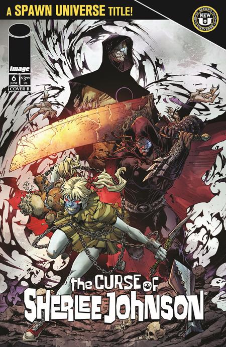 SPAWN THE CURSE OF SHERLEE JOHNSON #6 CVR B BRETT BOOTH VAR (Backorder, Allow 4-5 Weeks)