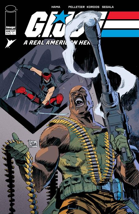 GI JOE A REAL AMERICAN HERO #329 CVR A LEE WEEKS & DAVE STEWART (Backorder, Allow 4-5 Weeks)