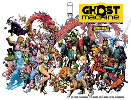 GHOST MACHINE THE OFFICIAL GUIDEBOOK #3 (OF 5) CVR A GARY FRANK & BRAD ANDERSON WRAPAROUND (Backorder, Allow 4-5 Weeks)