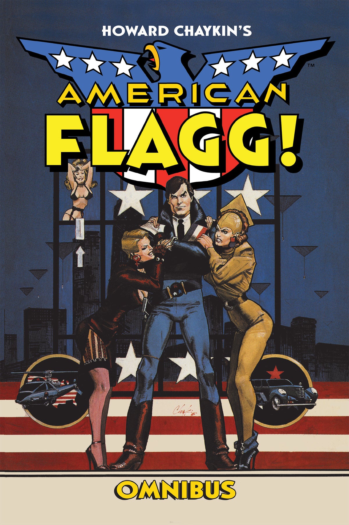 HOWARD CHAYKINS AMERICAN FLAGG OMNIBUS HC DIRECT MARKET EXCLUSIVE (MR) | IMAGE COMICS | Comicbookeroo