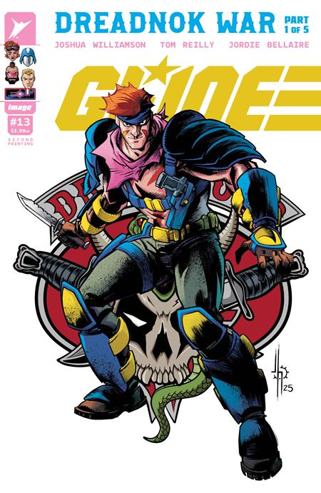 GI JOE #13 2ND PTG CVR B JASON HOWARD VAR (Backorder, Allow 4-5 Weeks)