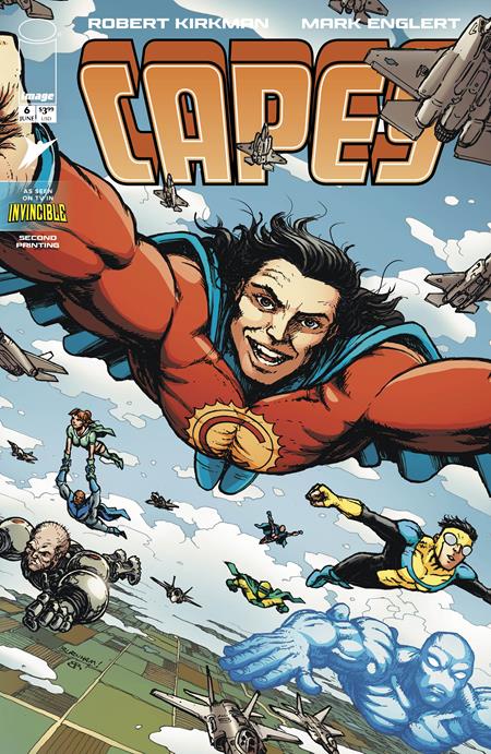 INVINCIBLE UNIVERSE CAPES #6 2ND PTG (Backorder, Allow 4-5 Weeks)