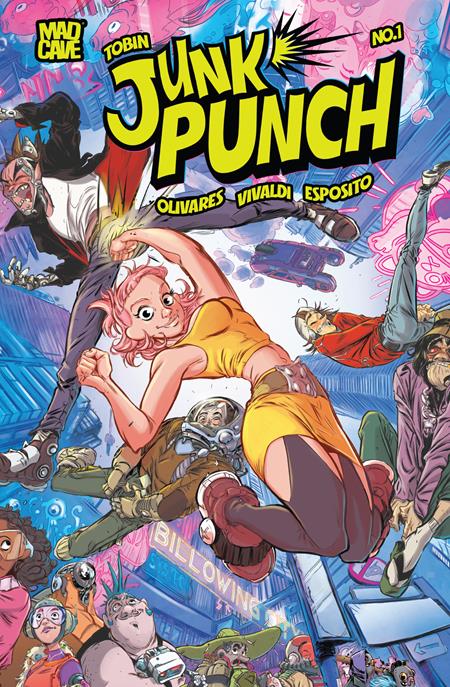 JUNK PUNCH #1 (OF 5) CVR A CARLOS JAVIER OLIVARES (MR) (Backorder, Allow 4-5 Weeks)