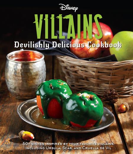 DISNEY VILLAINS DEVILISHLY DELICIOUS COOKBOOK HC (Backorder, Allow 4-5 Weeks)