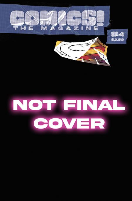 COMICS THE MAGAZINE #4 CVR B RICO RENZI VERTIGO VAR (03 Jun Release)