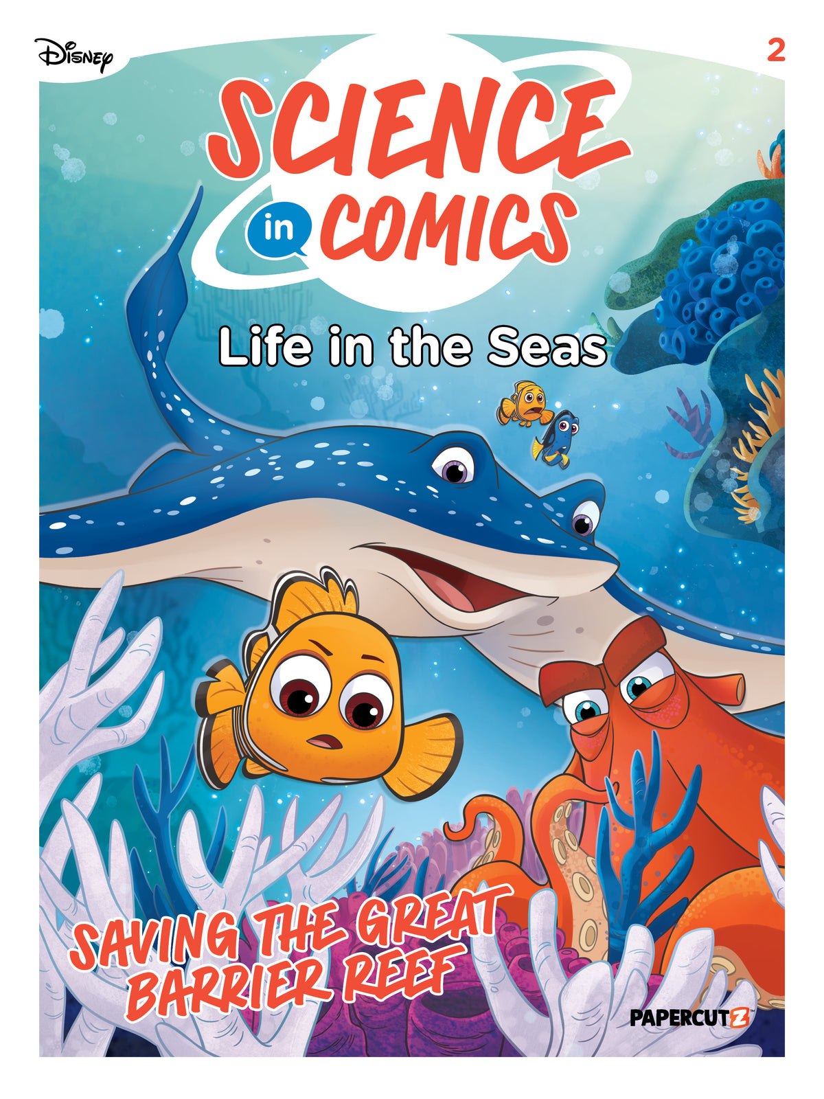 DISNEY SCIENCE IN COMICS HC LIFE IN THE SEAS (Backorder, Allow 4-5 Weeks)