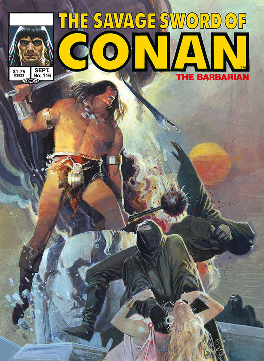 SAVAGE SWORD OF CONAN ORIGINAL COMICS OMNIBUS VOL 08 DIRECT MARKET EDITION BILL SIENKIEWICZ CVR (MR) (02 Sep Release)
