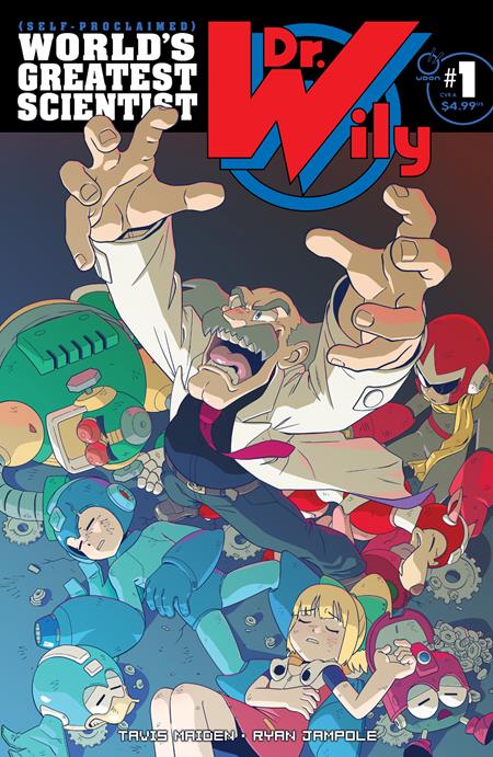 DR WILY #1 (ONE SHOT) CVR A RYAN JAMPOLE (Backorder, Allow 4-5 Weeks)