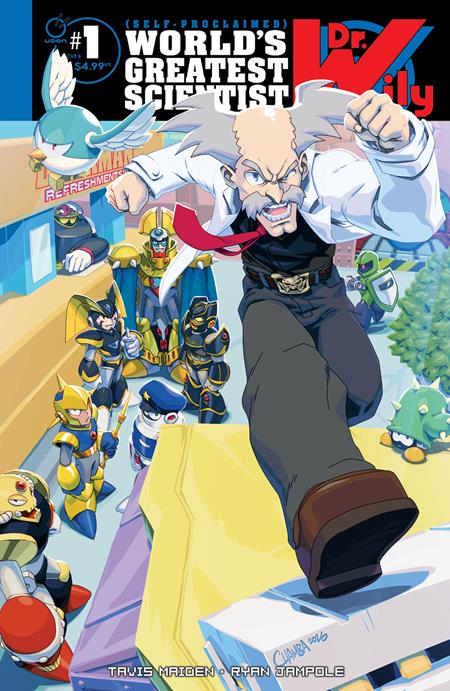 DR WILY #1 (ONE SHOT) CVR B JEFFREY CRUZ VAR (Backorder, Allow 4-5 Weeks)