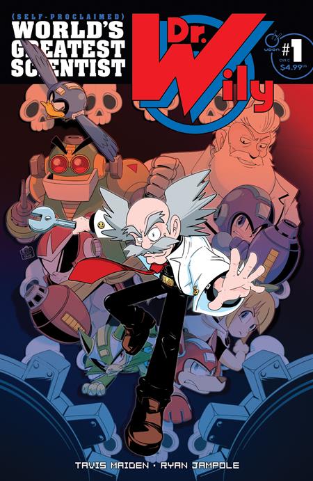 DR WILY #1 (ONE SHOT) CVR C TAVIS MAIDEN VAR (Backorder, Allow 4-5 Weeks)