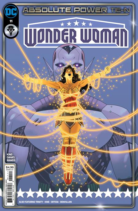 WONDER WOMAN #11 CVR A DANIEL SAMPERE (ABSOLUTE POWER) (Limit 1 per person) - Comicbookeroo