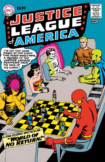 JUSTICE LEAGUE OF AMERICA #1 FACSIMILE EDITION CVR B MURPHY ANDERSON FOIL VAR (Backorder, Allow 4-5 Weeks) | DC COMICS | Comicbookeroo