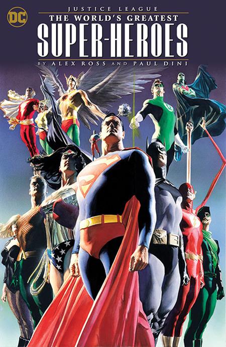 JUSTICE LEAGUE THE WORLDS GREATEST SUPERHEROES BY ALEX ROSS & PAUL DINI TP
