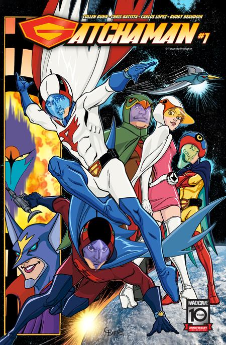 GATCHAMAN #1 Second Printing (Backorder, Allow 4-5 Weeks) - Comicbookeroo