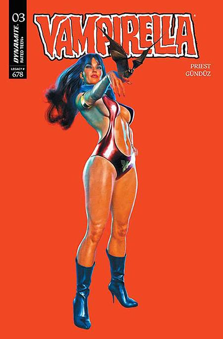 VAMPIRELLA (2025) #3 CVR ZB FOC 1:10 INCV SPEARS RED