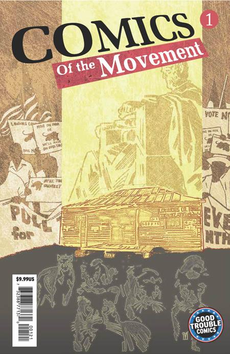 COMICS OF THE MOVEMENT (ONE SHOT) CVR B VALENTINE DE LANDRO VAR (Backorder, Allow 4-5 Weeks) | GOOD TROUBLE COMICS | Comicbookeroo