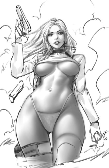 HEAT SEEKER EXPOSED A GUN HONEY SERIES #2 (OF 4) CVR I INC 1:5 DERRICK CHEW SKETCH VAR (MR)