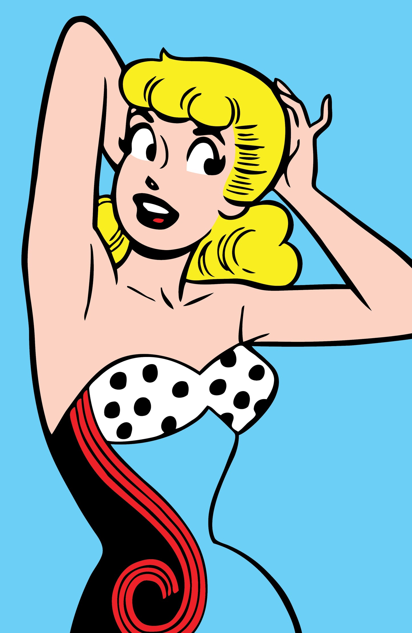 ARCHIE COMICS 85TH ANNIVERSARY PRESENTS BETTY & VERONICA SWIMSUIT SPECIAL (ONE SHOT) CVR B DAN DECARLO BETTY PIN UP VAR (08 Jul Release)