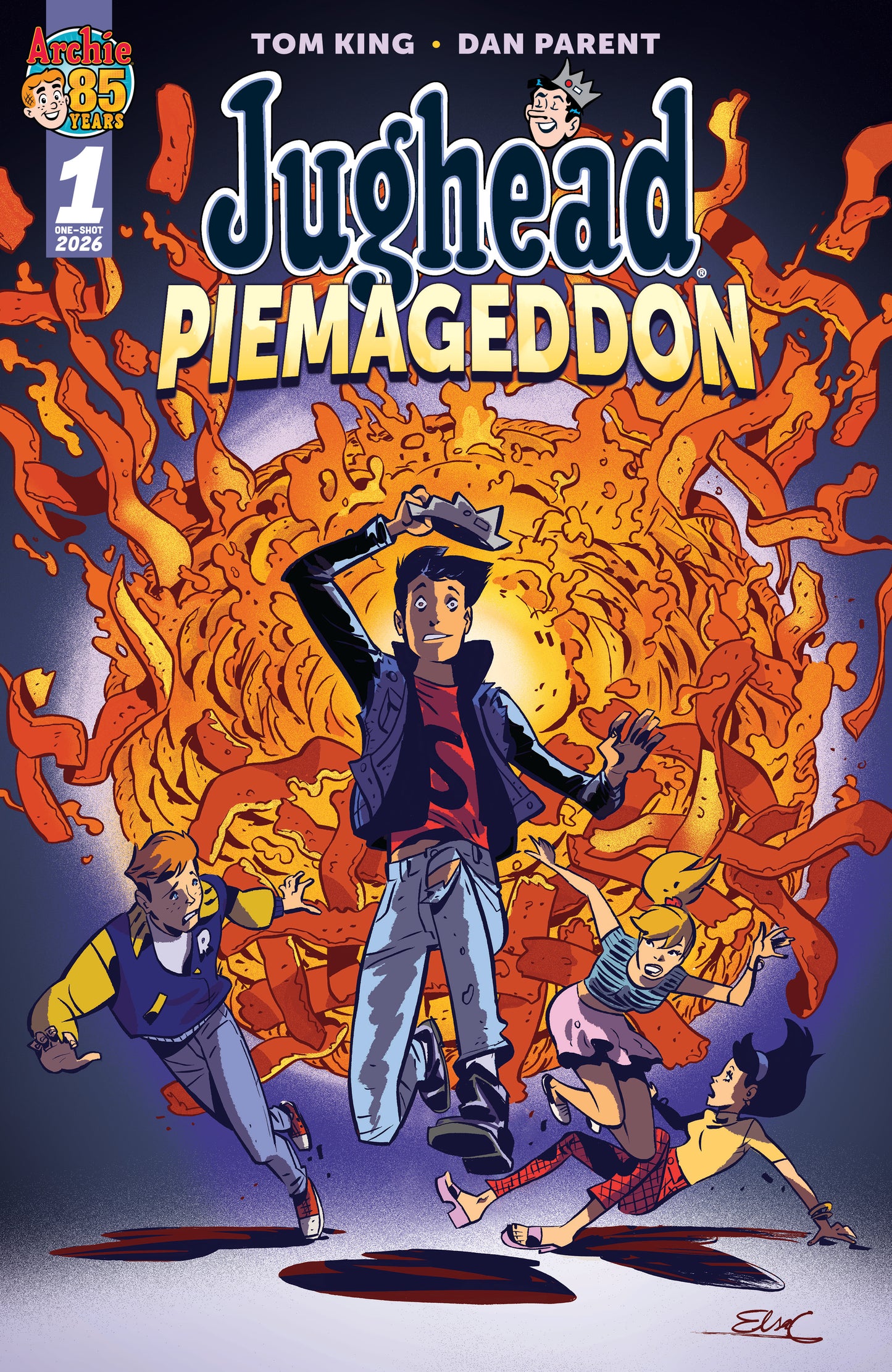 JUGHEAD PIEMAGEDDON (ONE SHOT) CVR C ELSA CHARRETIER VAR (29 Jul Release)