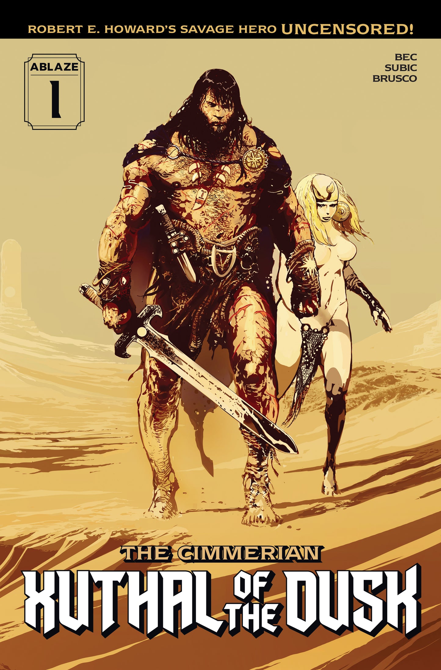 CIMMERIAN XUTHAL OF THE DUSK #1 (OF 3) CVR B STEVAN SUBIC VAR (MR) (22 Jul Release)