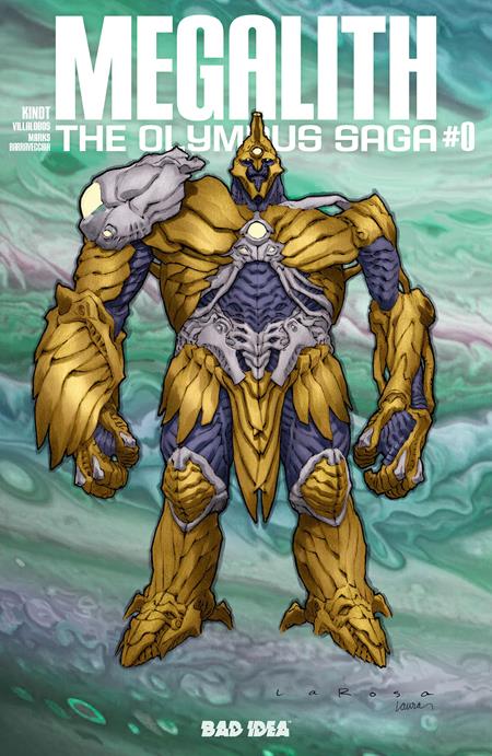 OLYMPUS SAGA MEGALITH #0 (OF 4) CVR A LEWIS LAROSA (Backorder, Allow 4-5 Weeks)