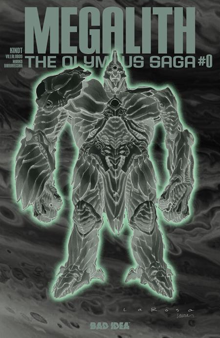 OLYMPUS SAGA MEGALITH #0 (OF 4) CVR D LEWIS LAROSA GLOW IN THE DARK VAR (Backorder, Allow 4-5 Weeks)