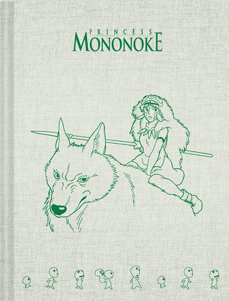STUDIO GHIBLI PRINCESS MONONOKE NOTEBOOK HC (29 Jul Release)