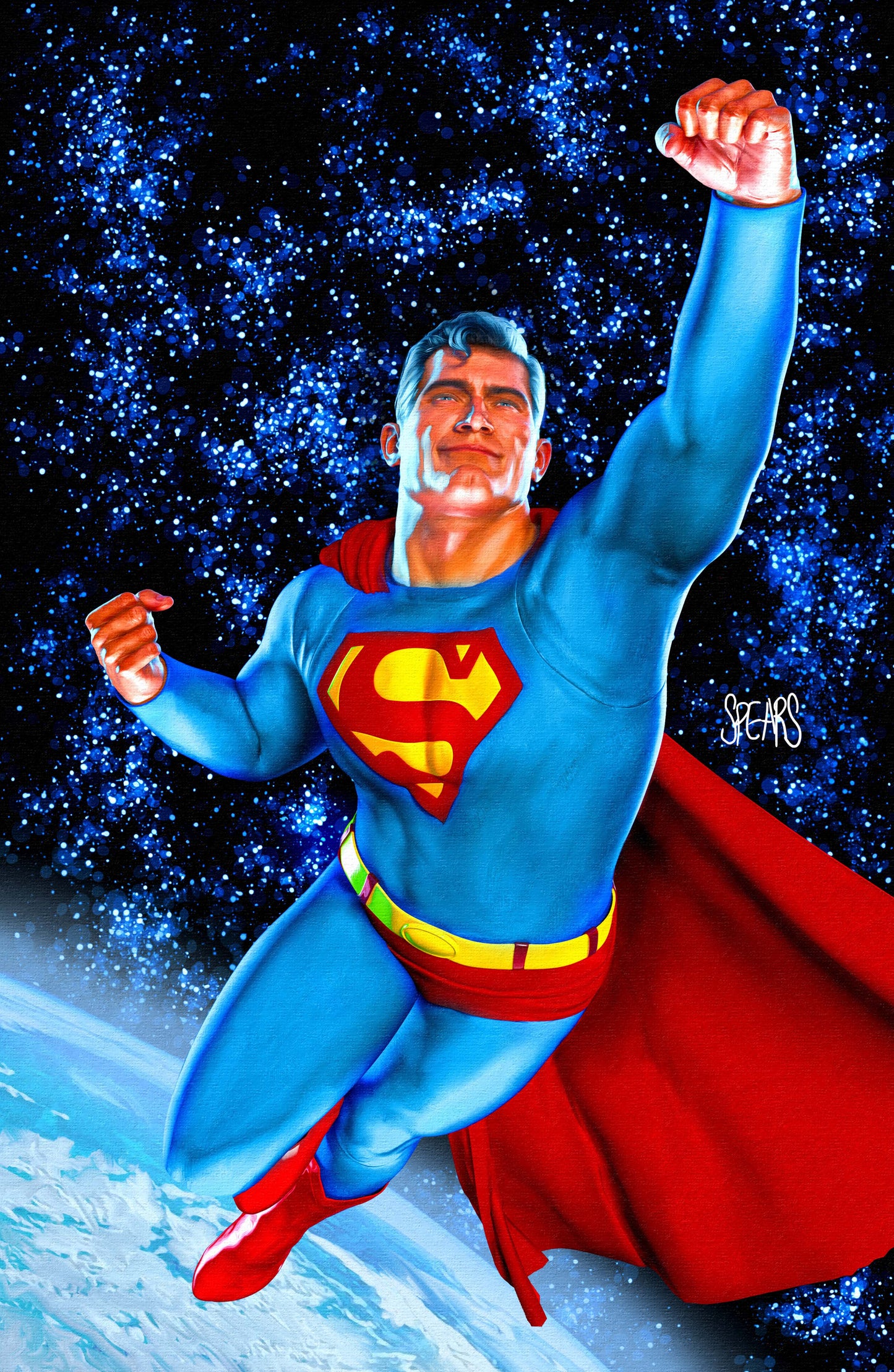 ACTION COMICS #1100 CVR B MARK SPEARS CARD STOCK VAR (DC K.O.) (22 Jul Release)